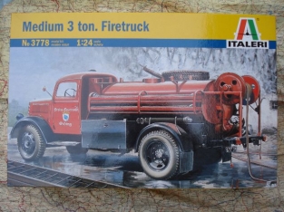 Italeri 3778  Opel Blitz Medium 3 ton.Firetruck 1939